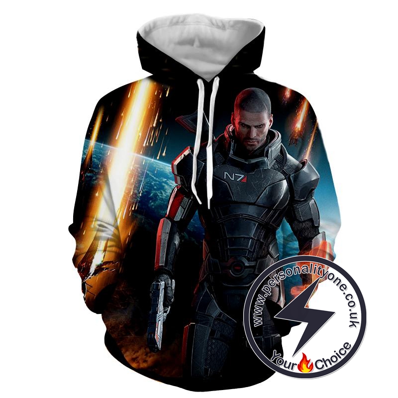 Mass Effect - Mass Effect Sweat Shirt - Mass Effect Hoodies